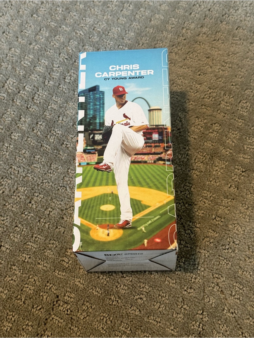 Chris Carpenter Collectible Figure Box - White/Red